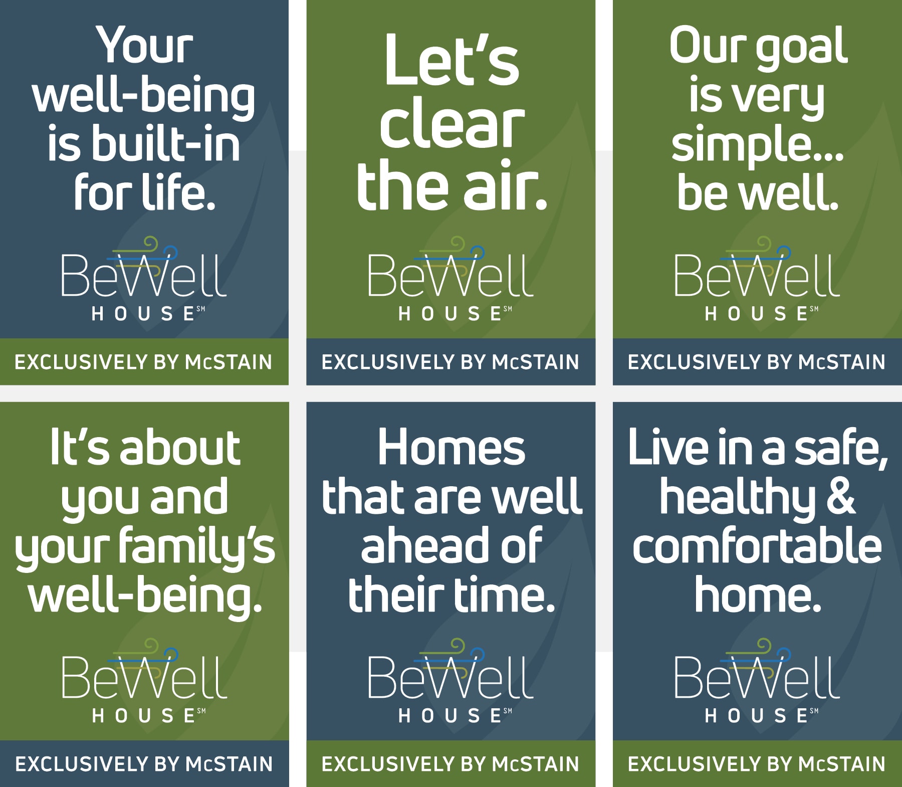 BeWell House by McStain - Website