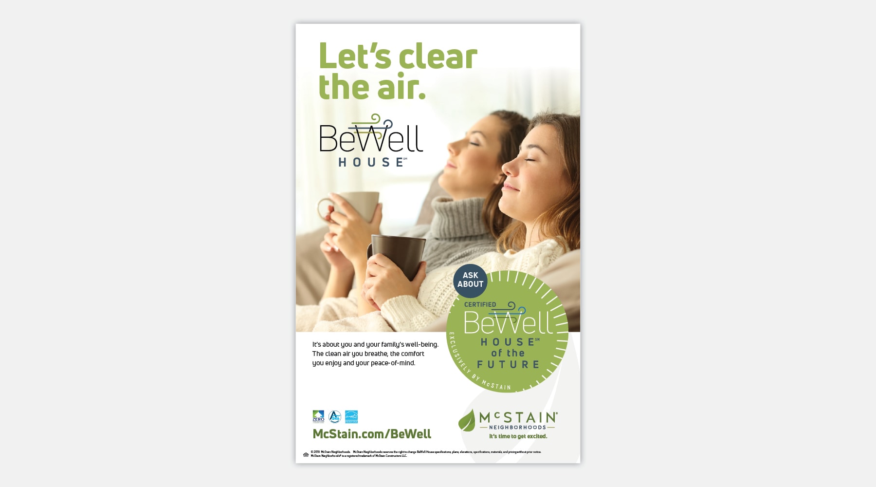 BeWell House by McStain - Website