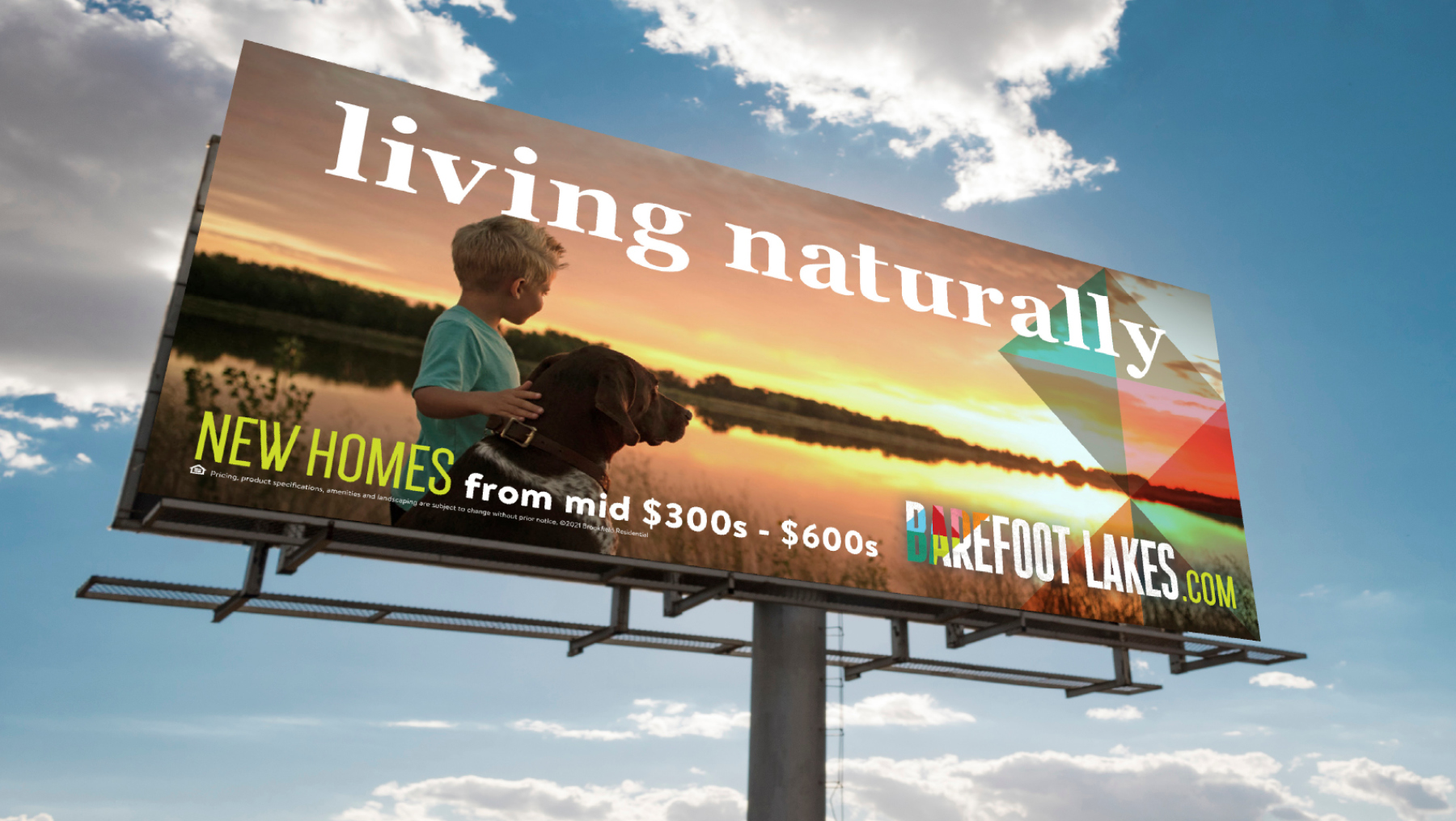 Barefoot Lakes - Website
