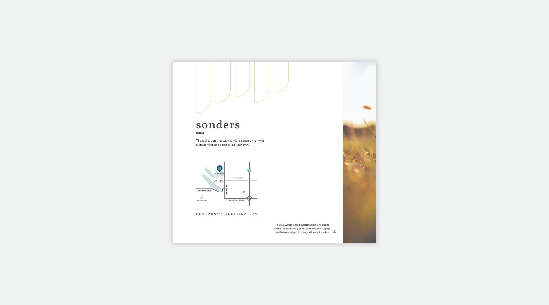 Sonders Brochure